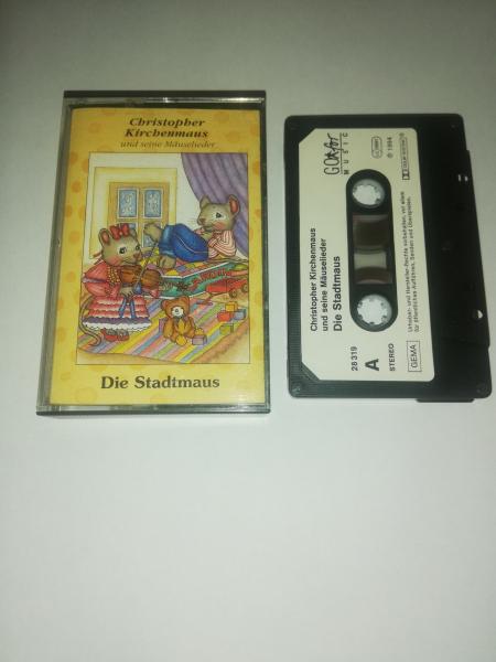 Christopher Kirchenmaus Die Stadtmaus 5-fach Schwarz geschraubt Schwarz mit Weißen Aufkleber 28319